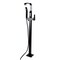 Alfi Brand Black, Sgl Lever Floor Mntd Tub Filler Mixer w Hand Held Shower Head AB2180-BM - alternate 1